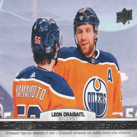 Leon Draisaitl NHL Hockey Card Collection - 8 NHL Hockey Cards - Picture 9 of 9